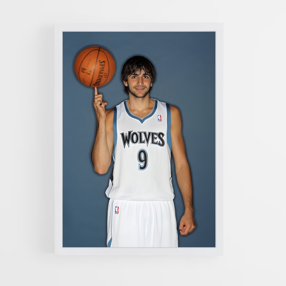 Poster Ricky rubio aspirants – affiche Basketball (vue 3)